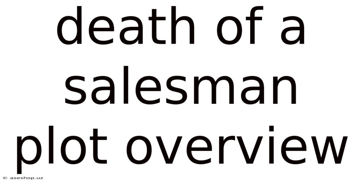 Death Of A Salesman Plot Overview