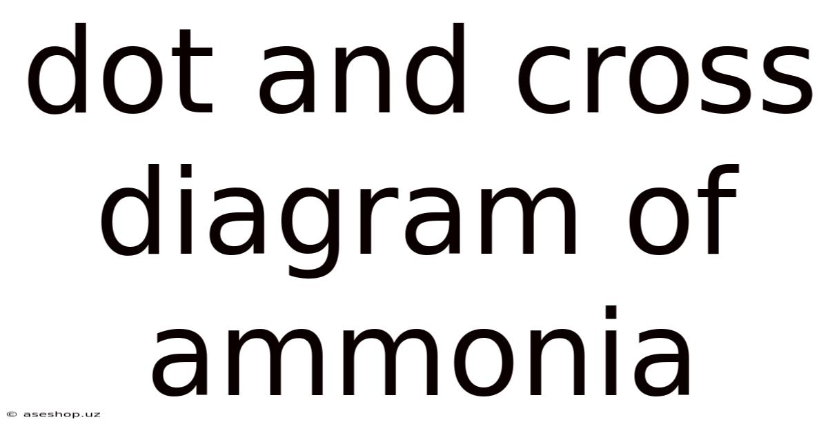 Dot And Cross Diagram Of Ammonia