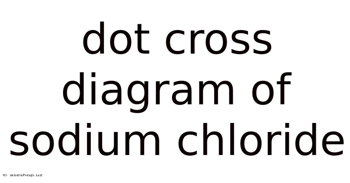 Dot Cross Diagram Of Sodium Chloride