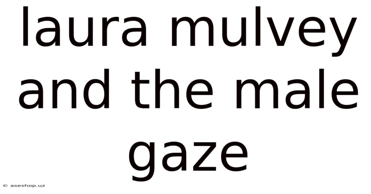 Laura Mulvey And The Male Gaze