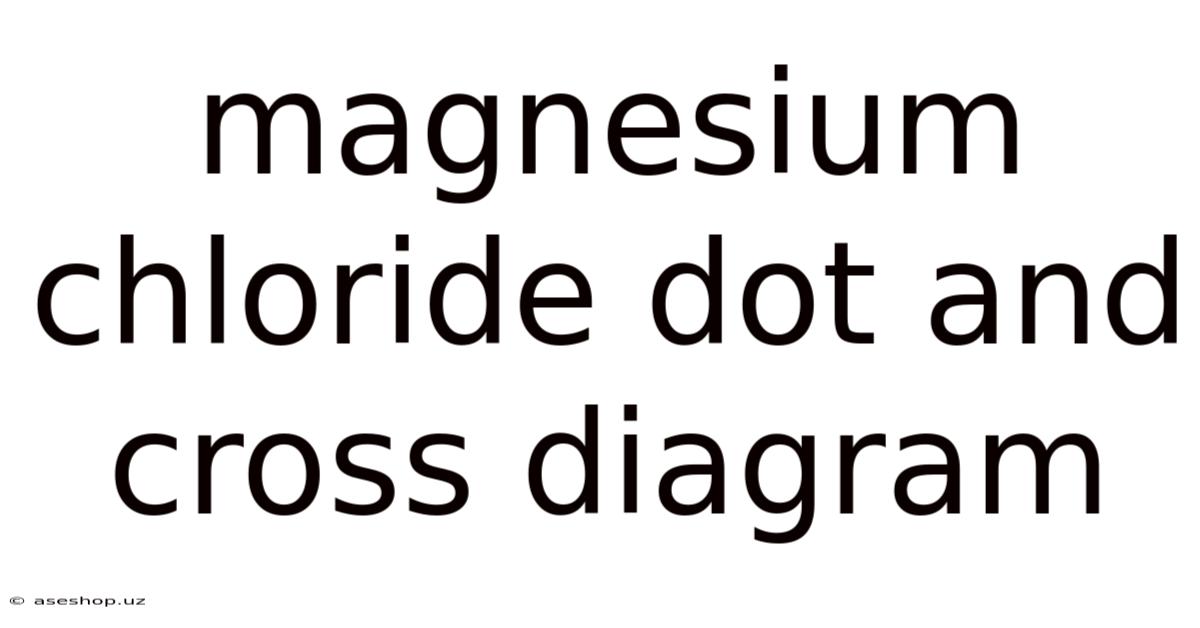 Magnesium Chloride Dot And Cross Diagram