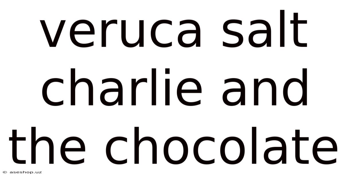 Veruca Salt Charlie And The Chocolate